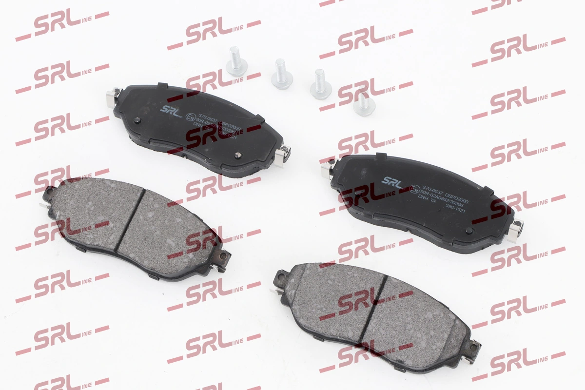 Brake Pad Set, disc brake S70-0637