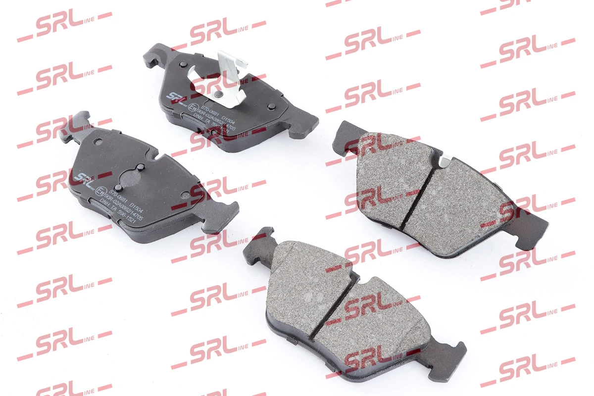 Brake Pad Set, disc brake S70-0681