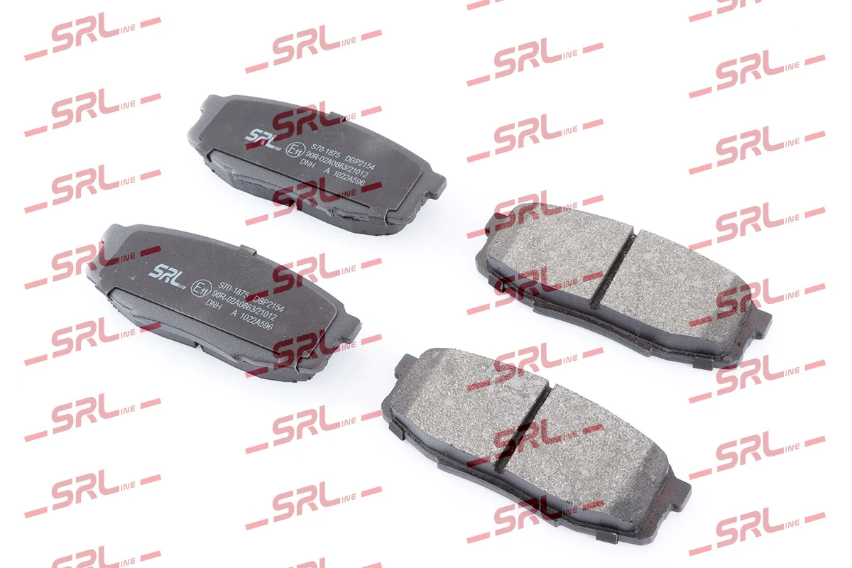Brake Pad Set, disc brake S70-1875