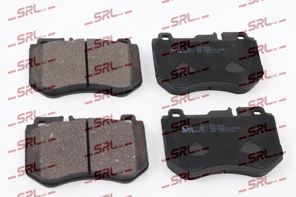 Brake Pad Set, disc brake S70-0832