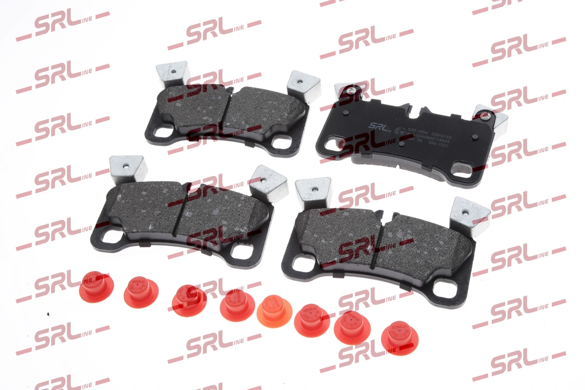 Brake Pad Set, disc brake S70-1654