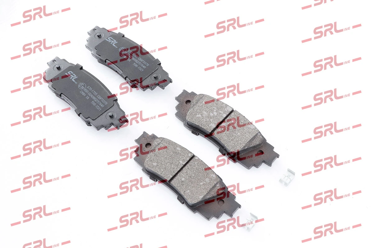 Brake Pad Set, disc brake S70-1755