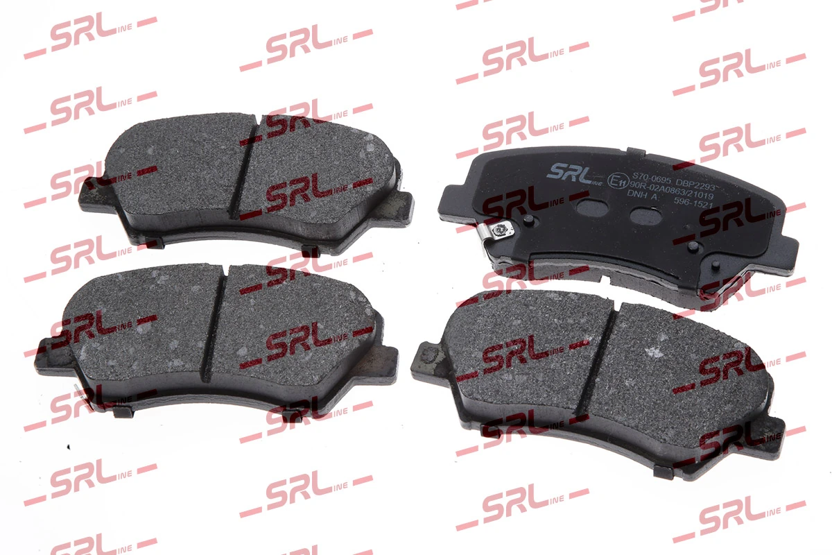 Brake Pad Set, disc brake S70-0695
