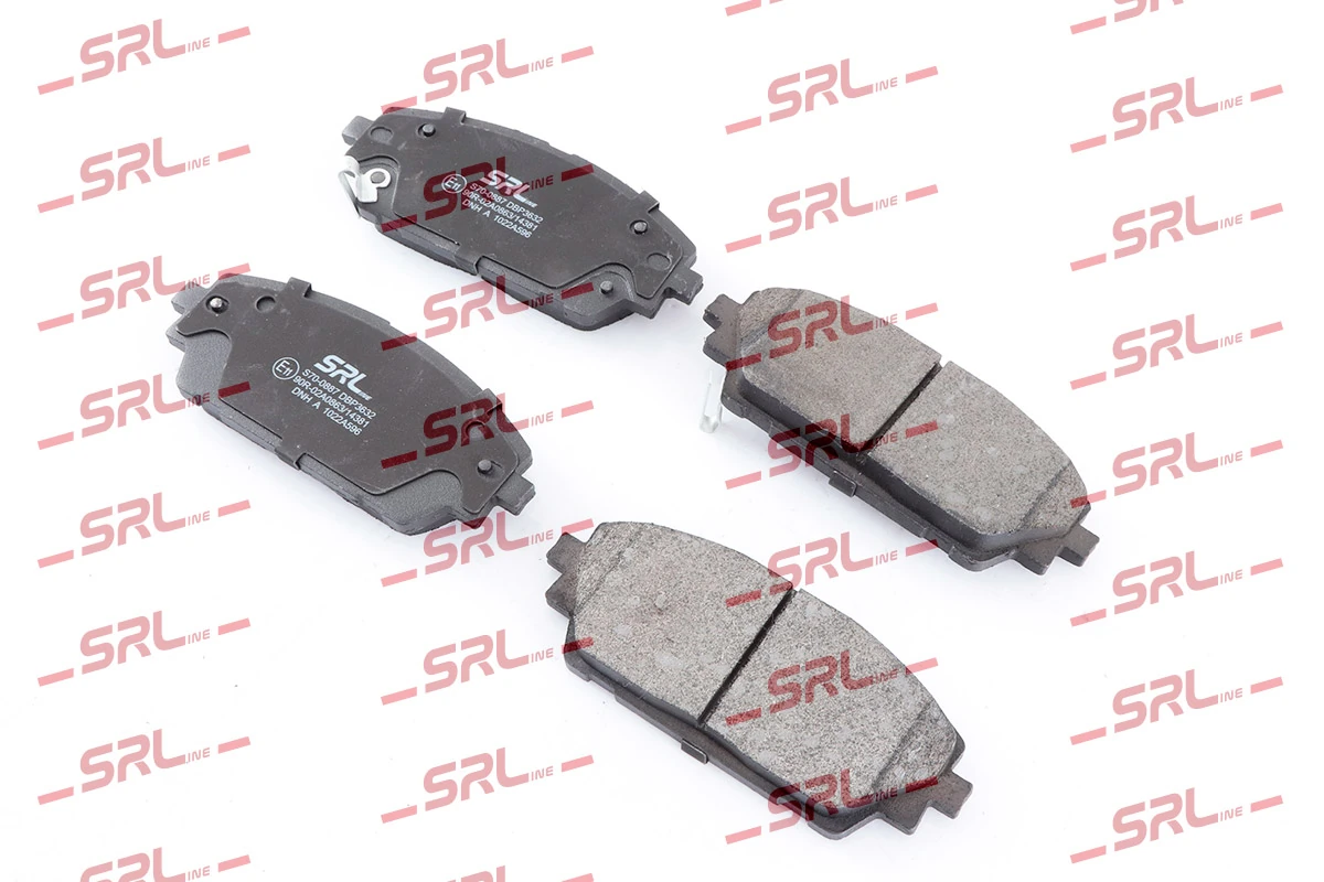 Brake Pad Set, disc brake S70-0887