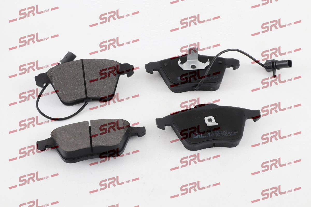 Brake Pad Set, disc brake S70-0260