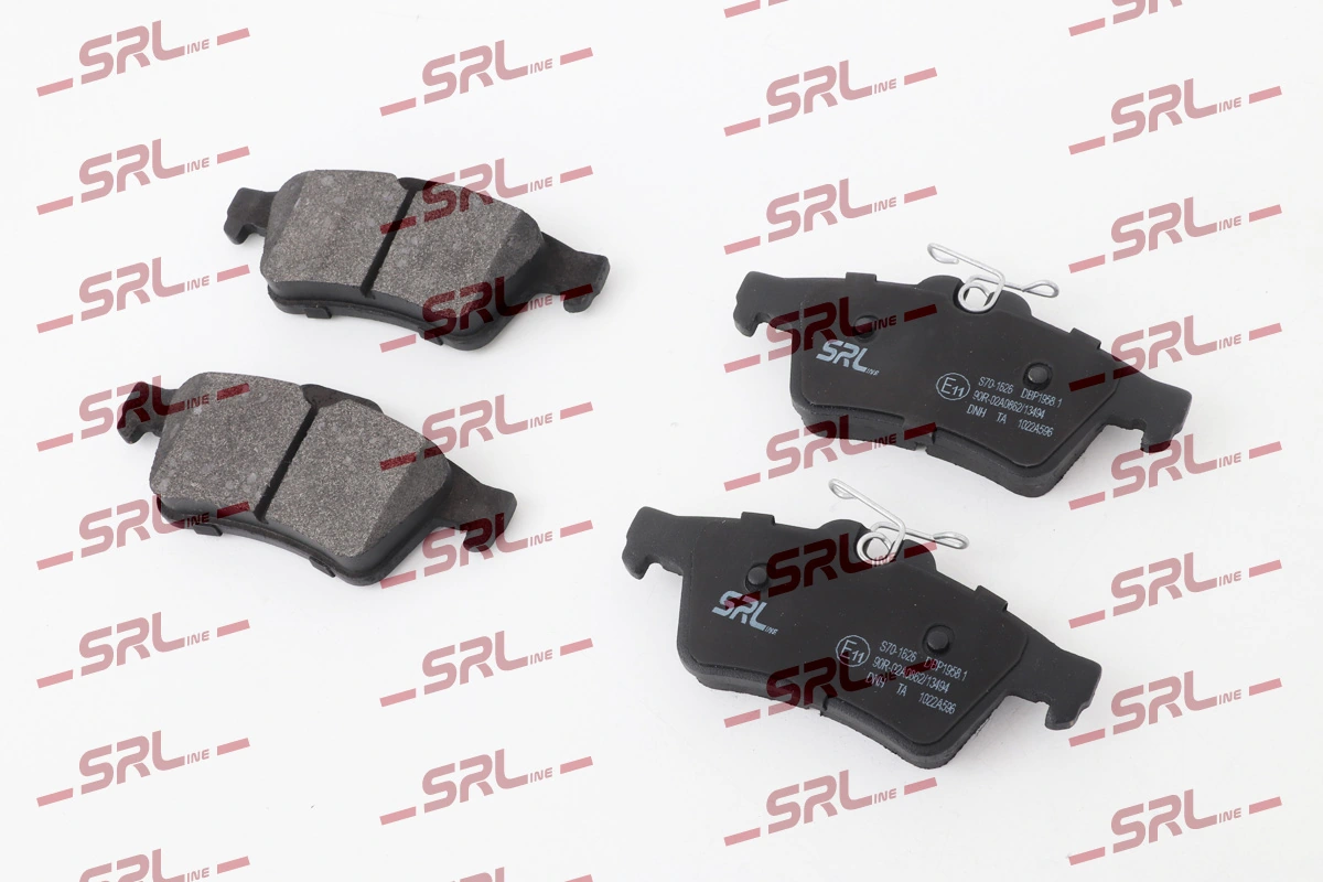 Brake Pad Set, disc brake S70-1626