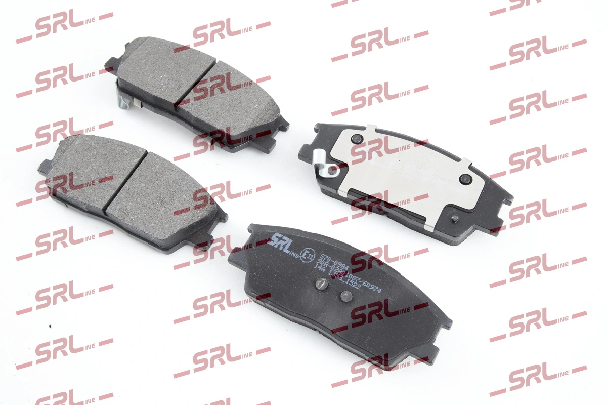 Brake Pad Set, disc brake S70-0984