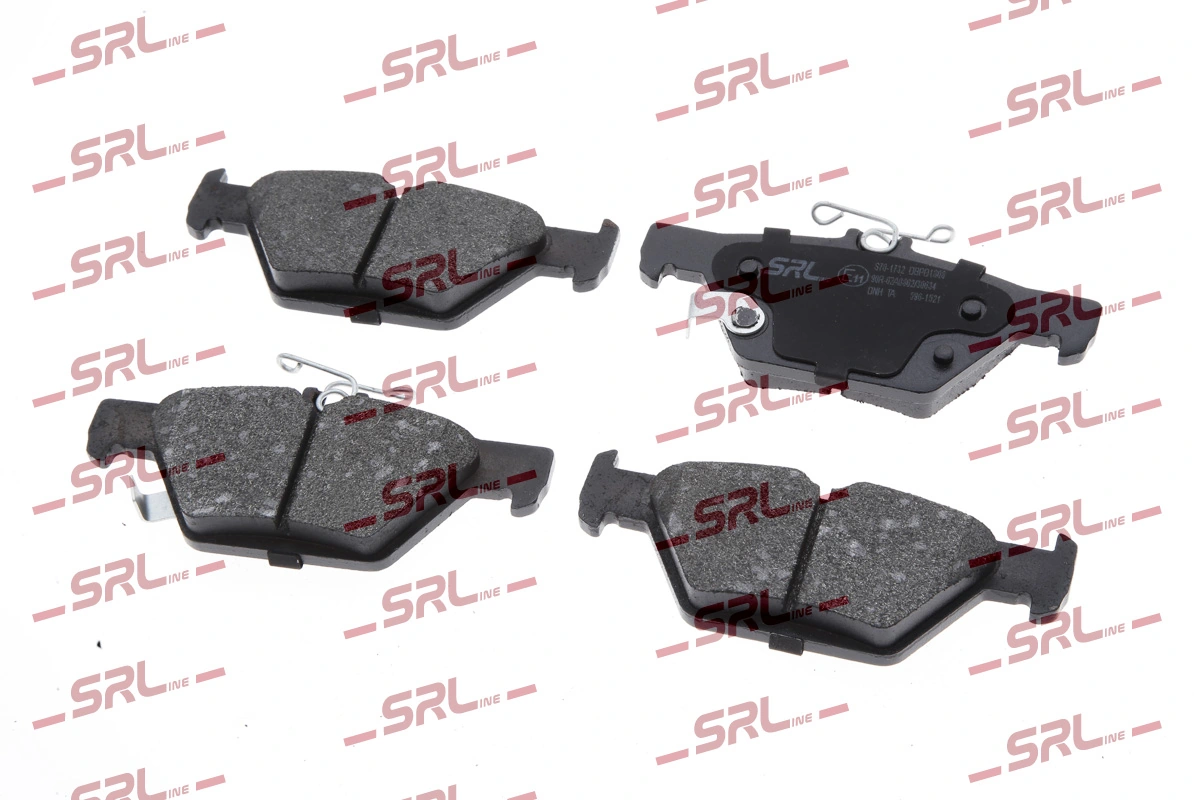 Brake Pad Set, disc brake S70-1732