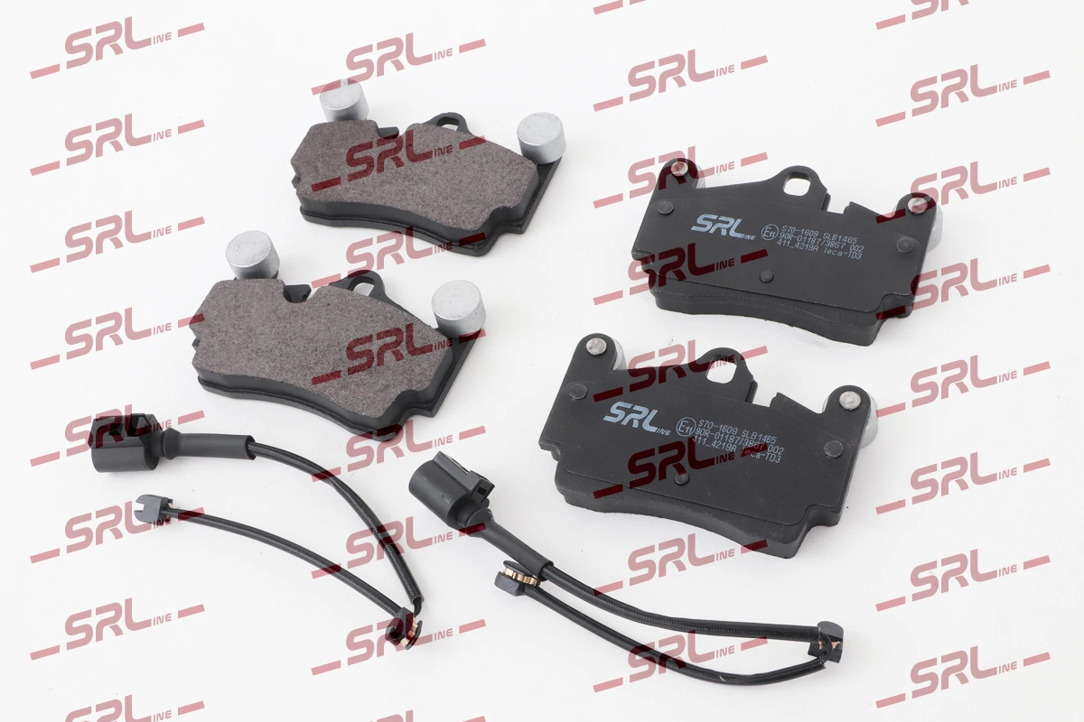 Brake Pad Set, disc brake S70-1609
