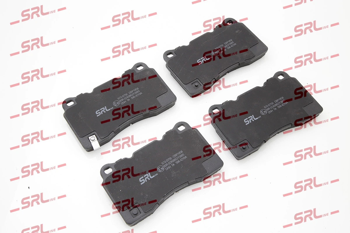 Brake Pad Set, disc brake S70-0759