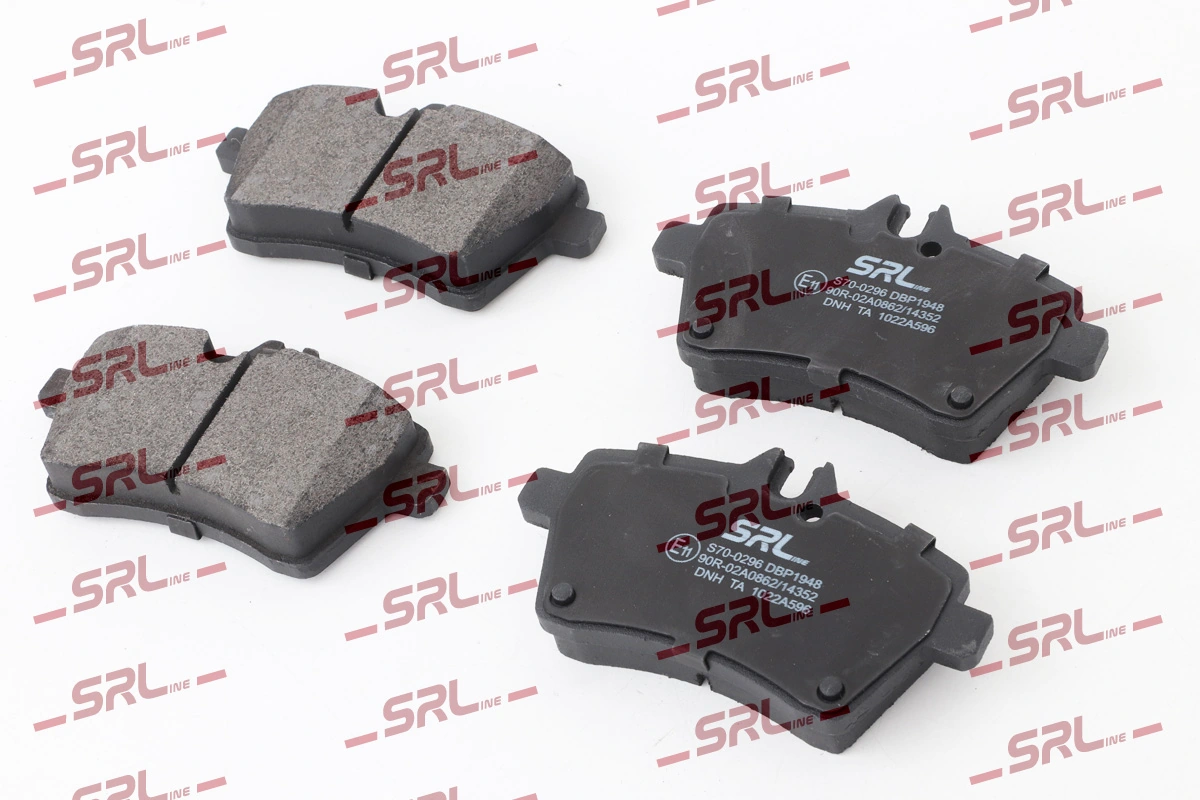 Brake Pad Set, disc brake S70-0296