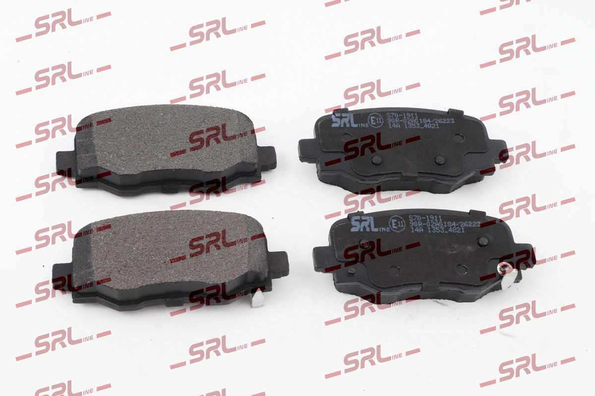 Brake Pad Set, disc brake S70-1911