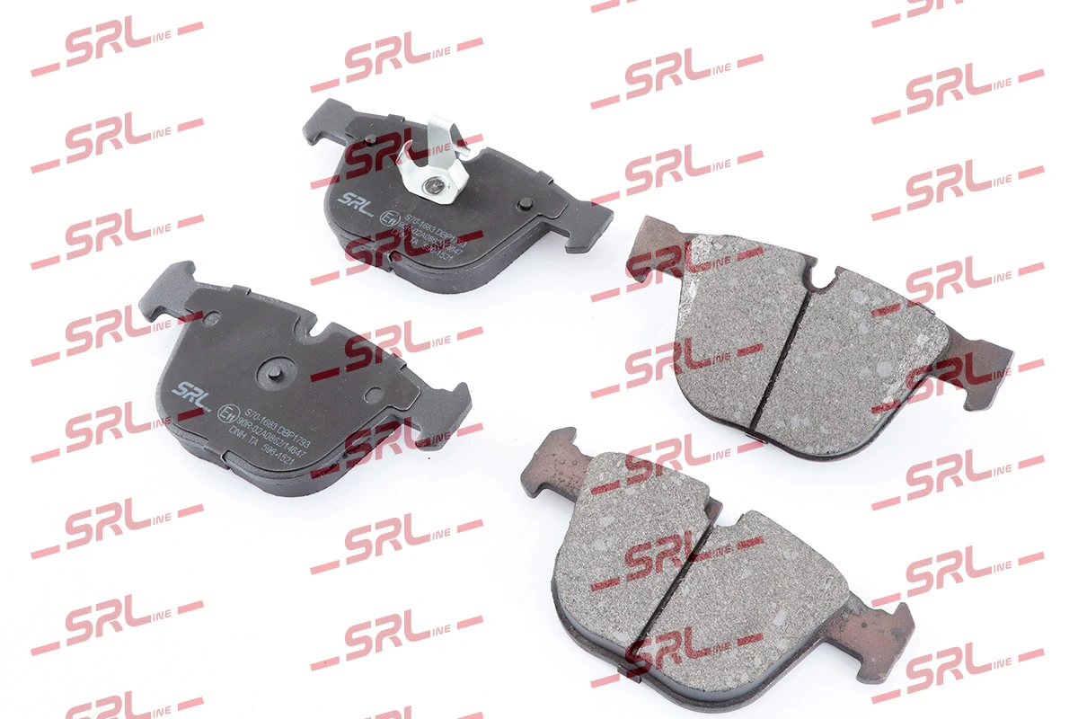 Brake Pad Set, disc brake S70-1683