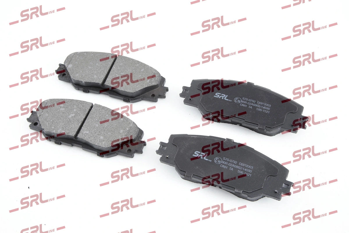 Brake Pad Set, disc brake S70-0792