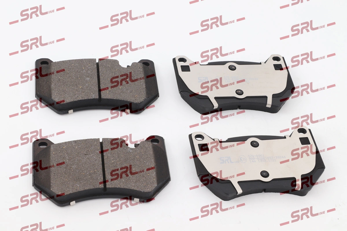 Brake Pad Set, disc brake S70-0861