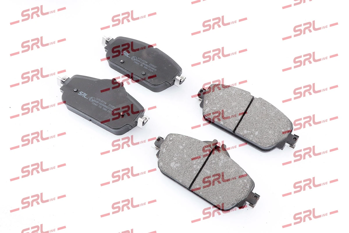 Brake Pad Set, disc brake S70-0734