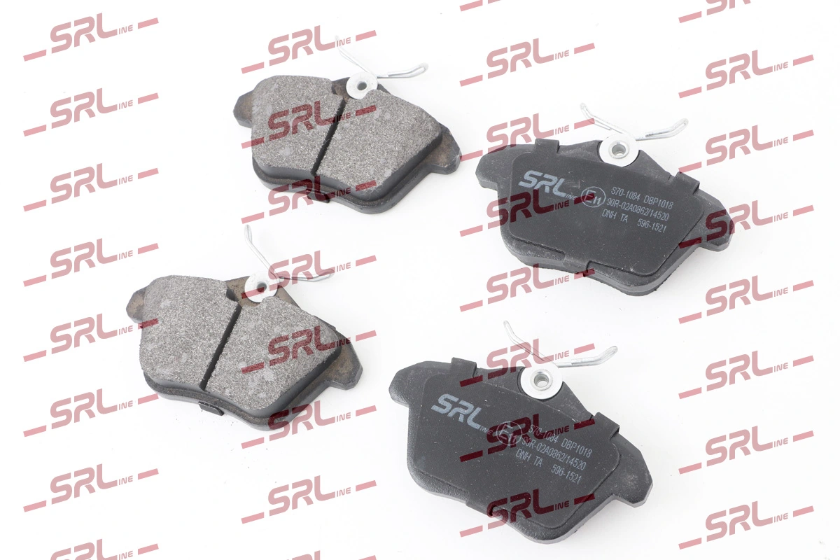 Brake Pad Set, disc brake S70-1084