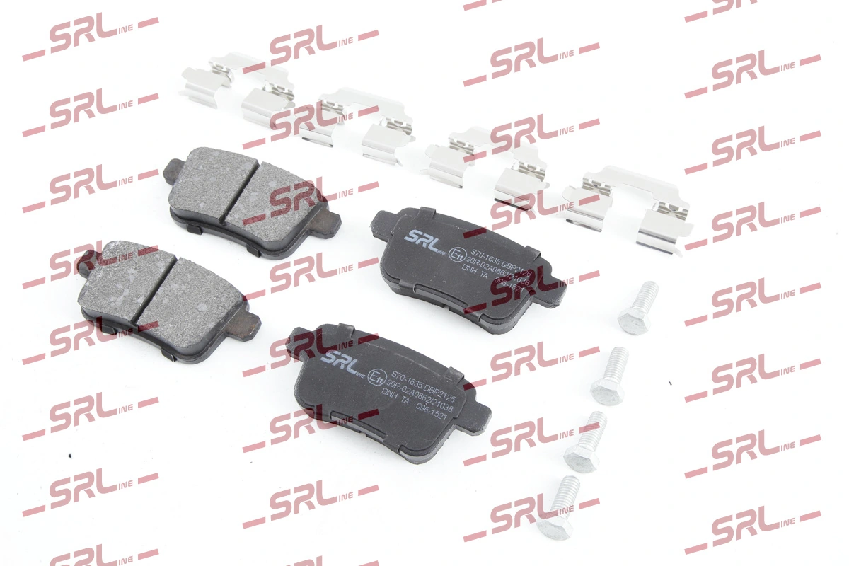 Brake Pad Set, disc brake S70-1635