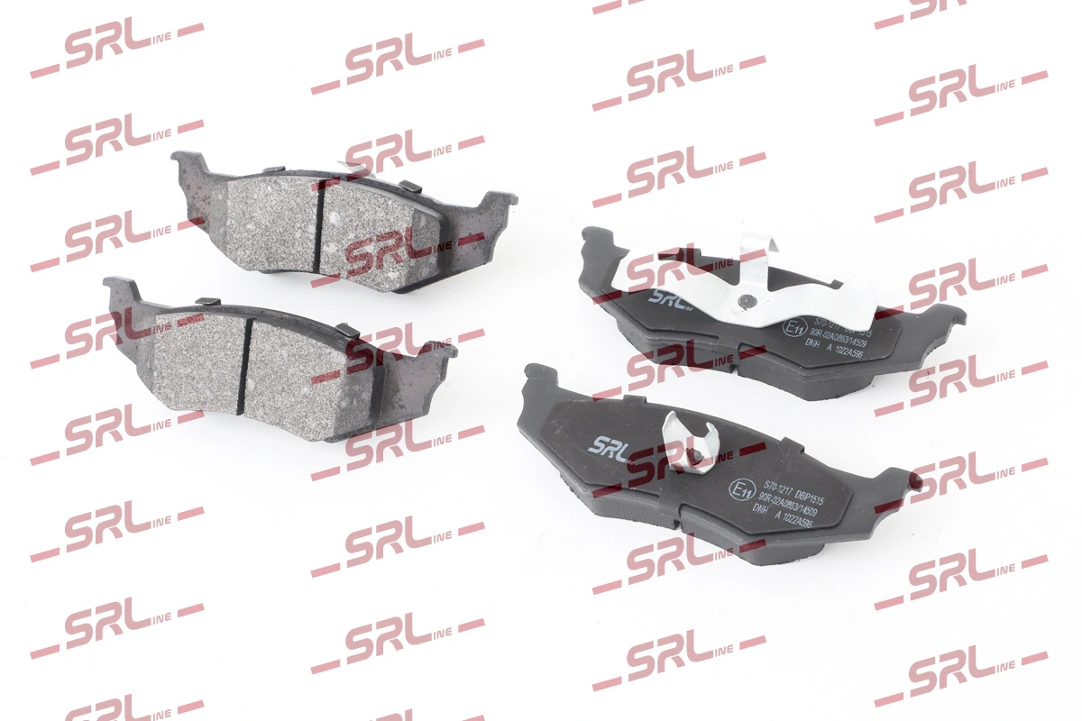 Brake Pad Set, disc brake S70-1217