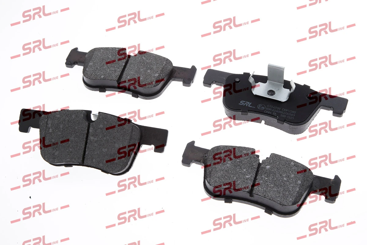 Brake Pad Set, disc brake S70-0709