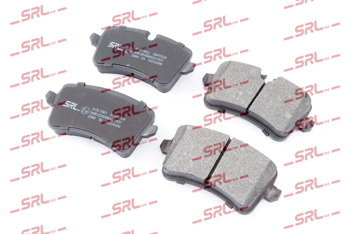 Brake Pad Set, disc brake S70-1961