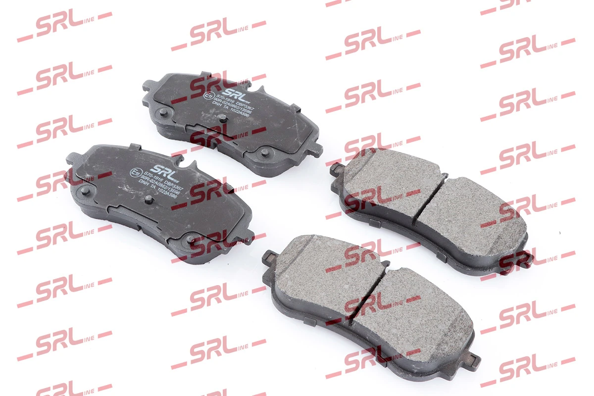 Brake Pad Set, disc brake S70-1916