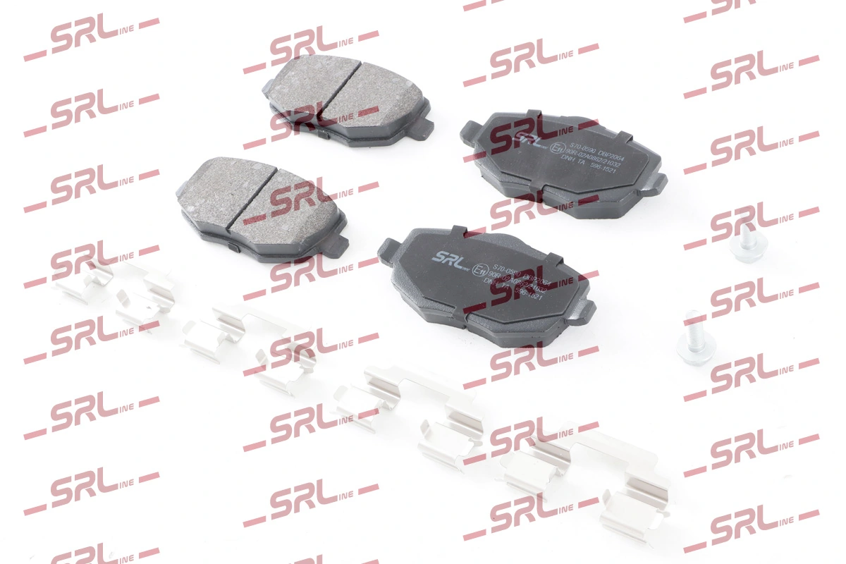 Brake Pad Set, disc brake S70-0590