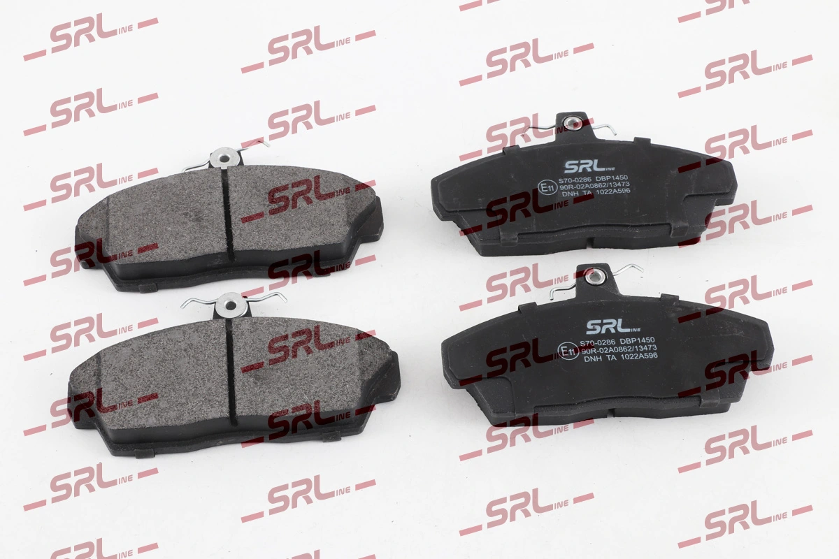 Brake Pad Set, disc brake S70-0286