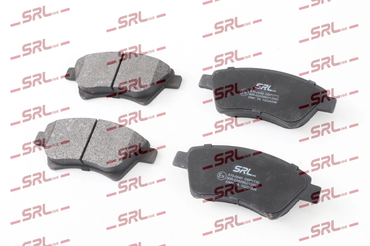 Brake Pad Set, disc brake S70-0040