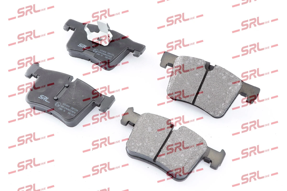 Brake Pad Set, disc brake S70-0634