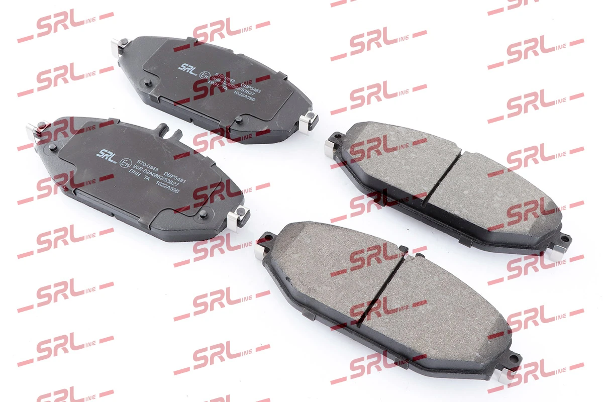 Brake Pad Set, disc brake S70-0843