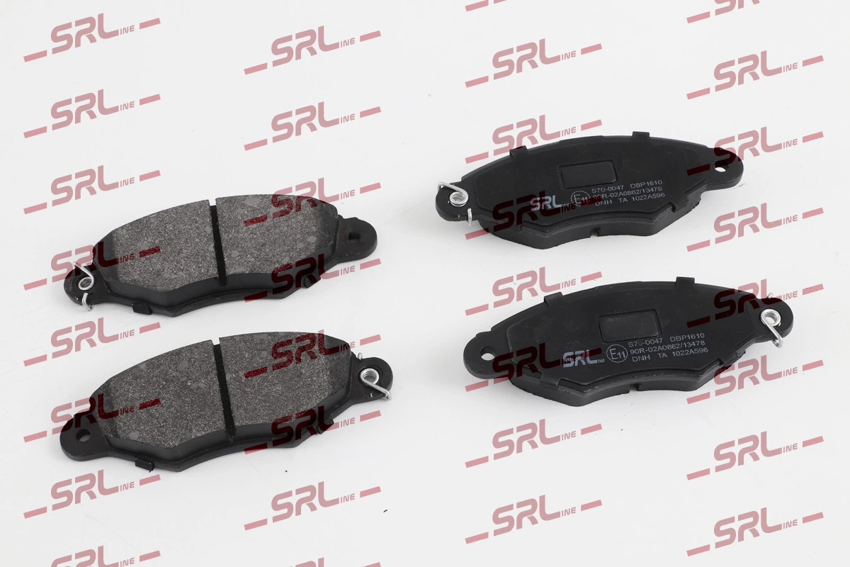 Brake Pad Set, disc brake S70-0047