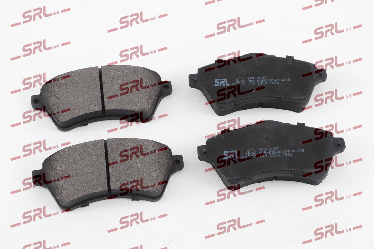 Brake Pad Set, disc brake S70-0257