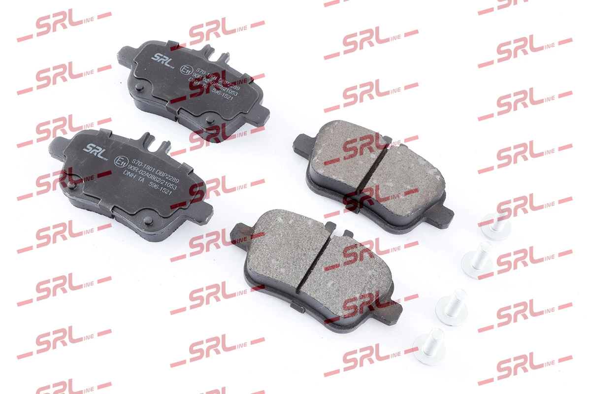 Brake Pad Set, disc brake S70-1801