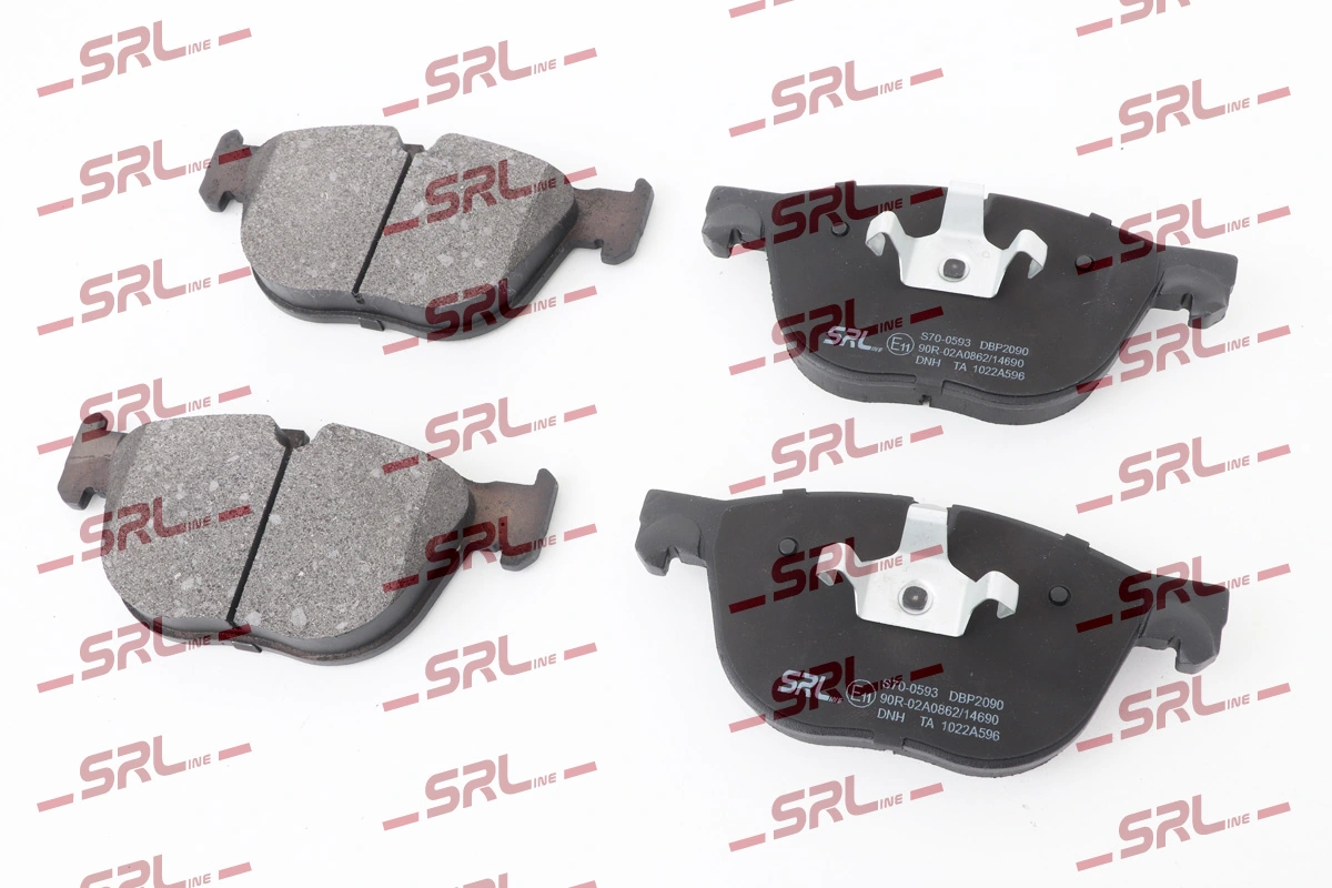 Brake Pad Set, disc brake S70-0593