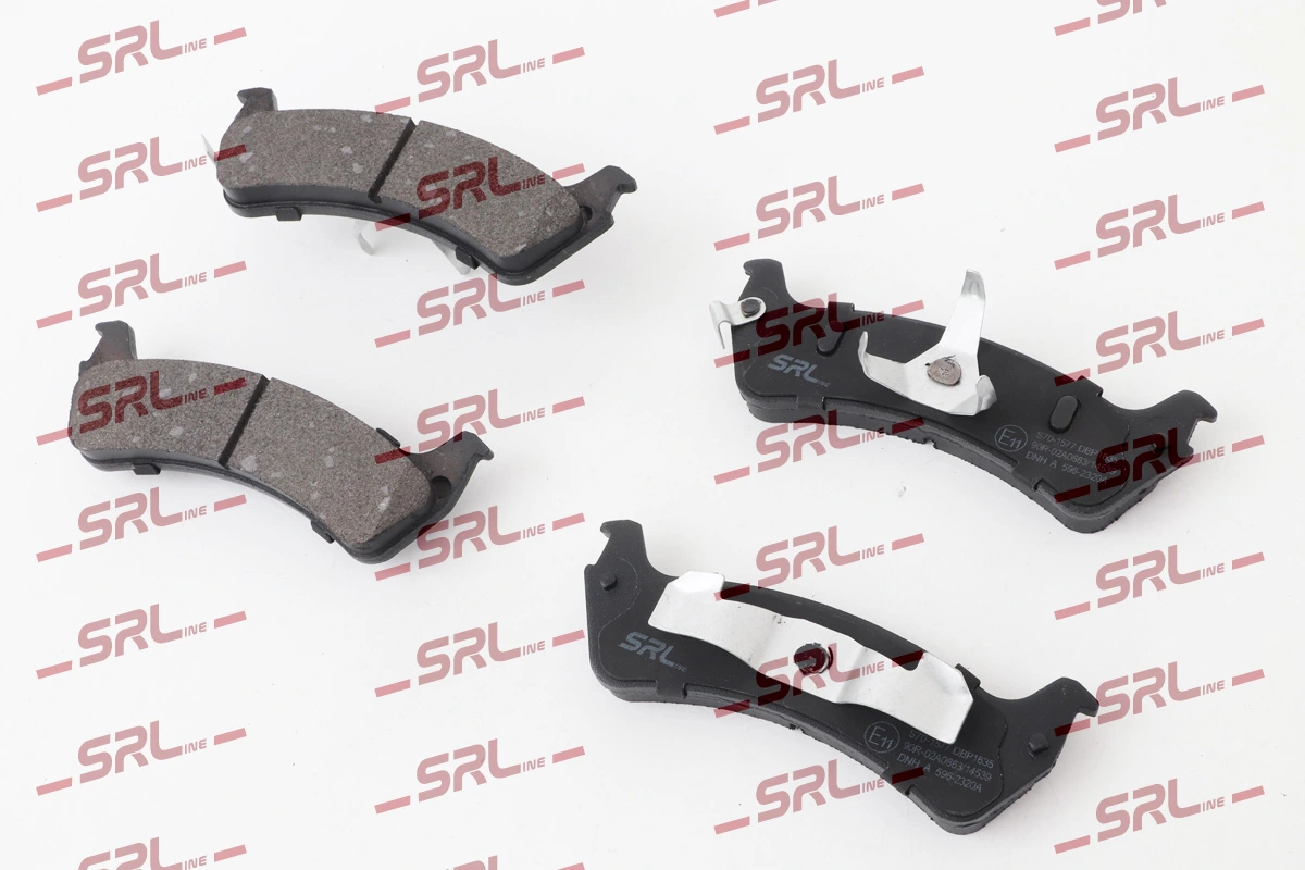 Brake Pad Set, disc brake S70-1577