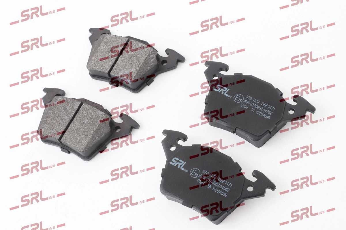 Brake Pad Set, disc brake S70-1130