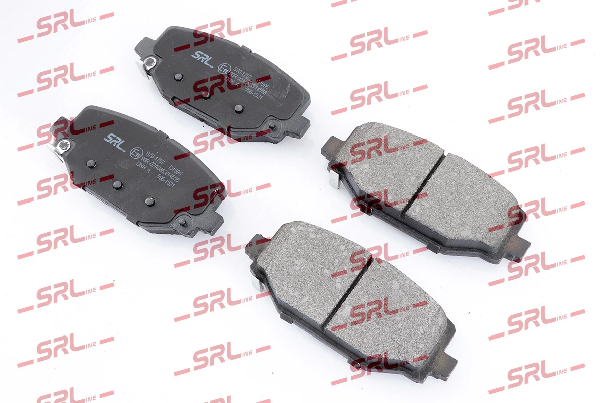 Brake Pad Set, disc brake S70-1787