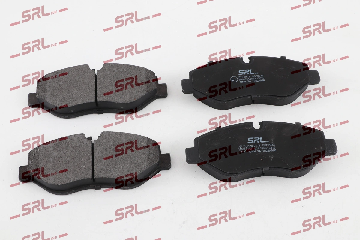 Brake Pad Set, disc brake S70-0178