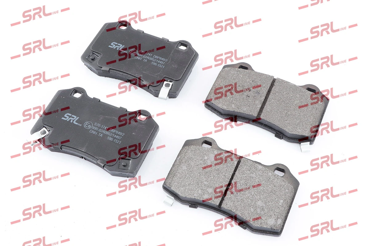 Brake Pad Set, disc brake S70-1741