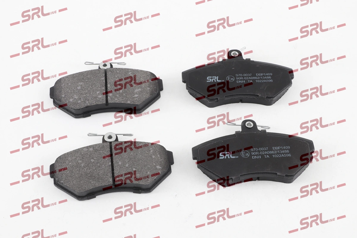 Brake Pad Set, disc brake S70-0037