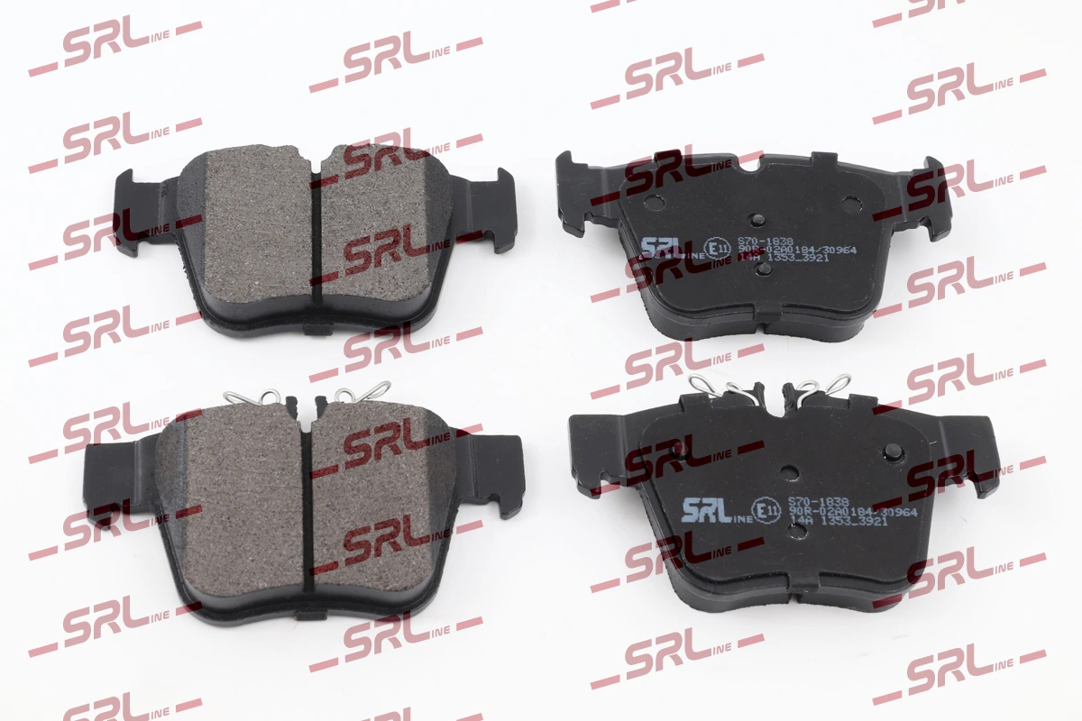 Brake Pad Set, disc brake S70-1838