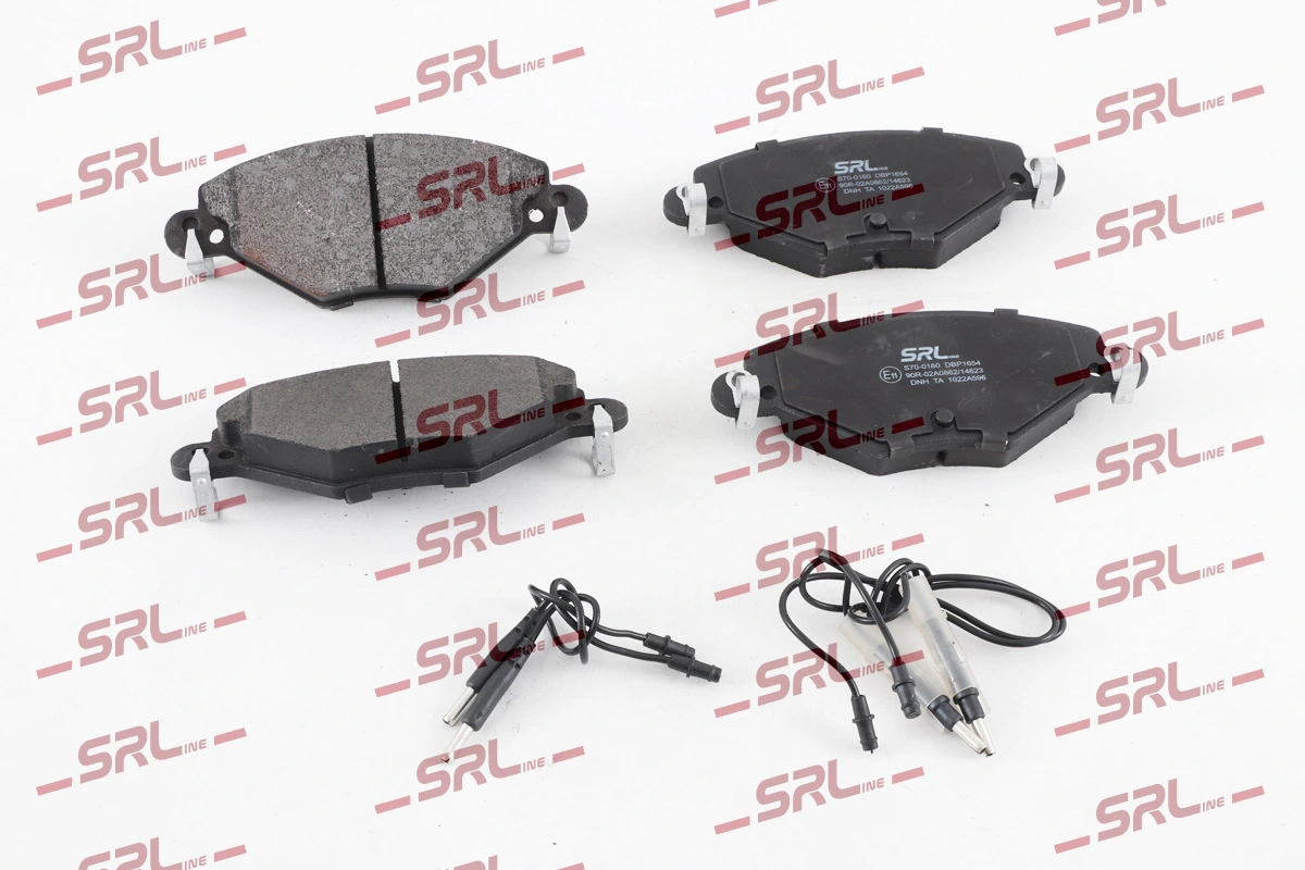 Brake Pad Set, disc brake S70-0160