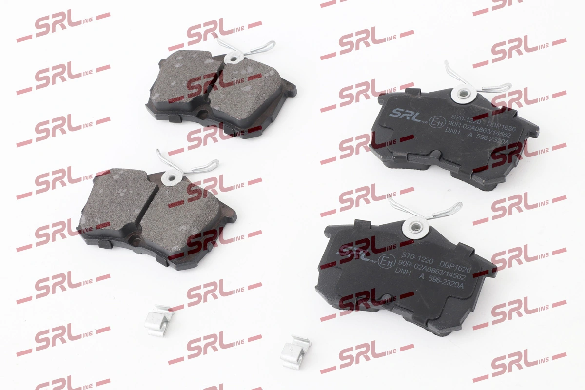 Brake Pad Set, disc brake S70-1220