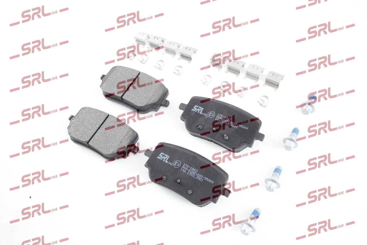 Brake Pad Set, disc brake S70-1863