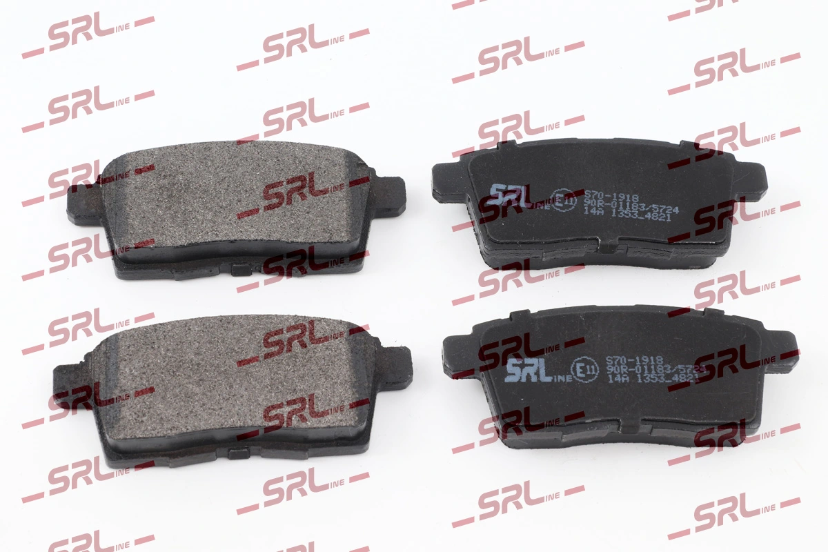 Brake Pad Set, disc brake S70-1918