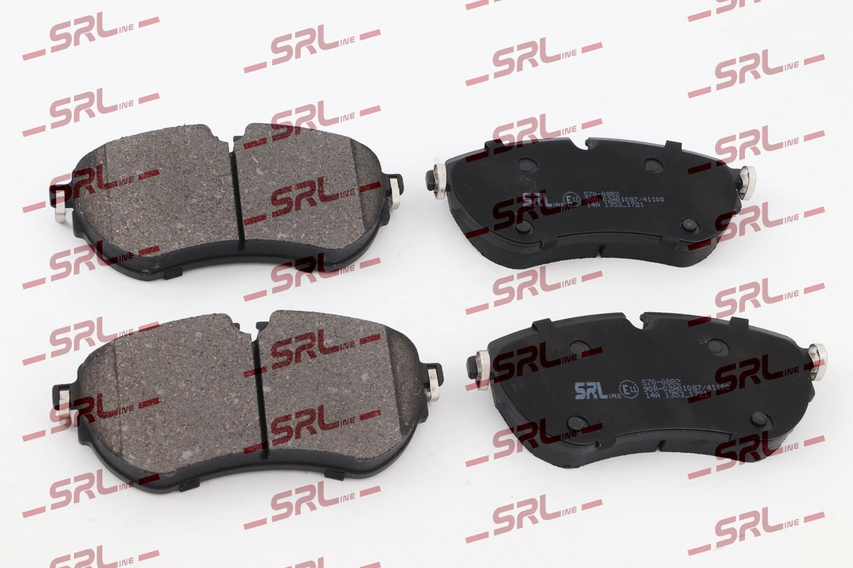 Brake Pad Set, disc brake S70-0882