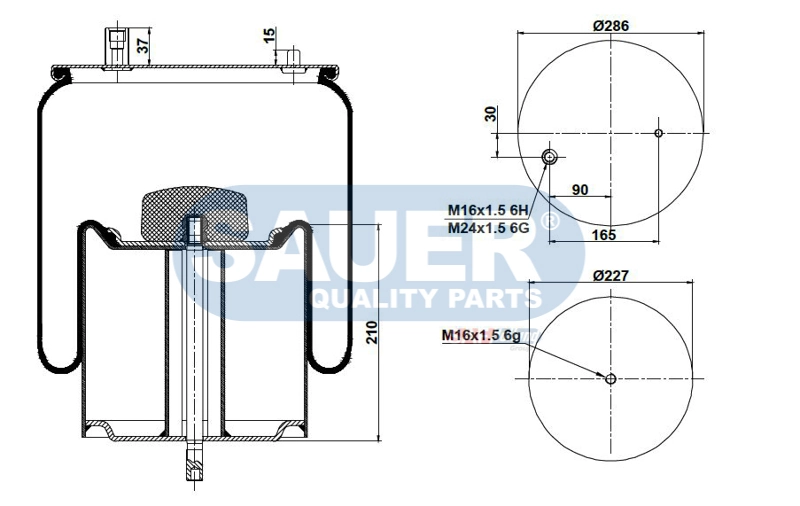 ELRING 209.407 Gasket Kit, cylinder head
