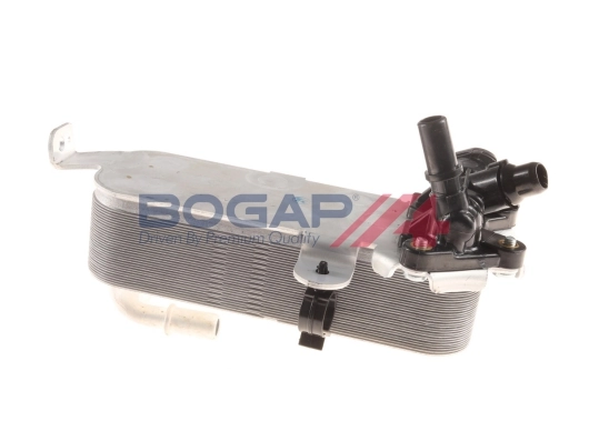 Oil Cooler, automatic transmission BOGAP Premium B4222109