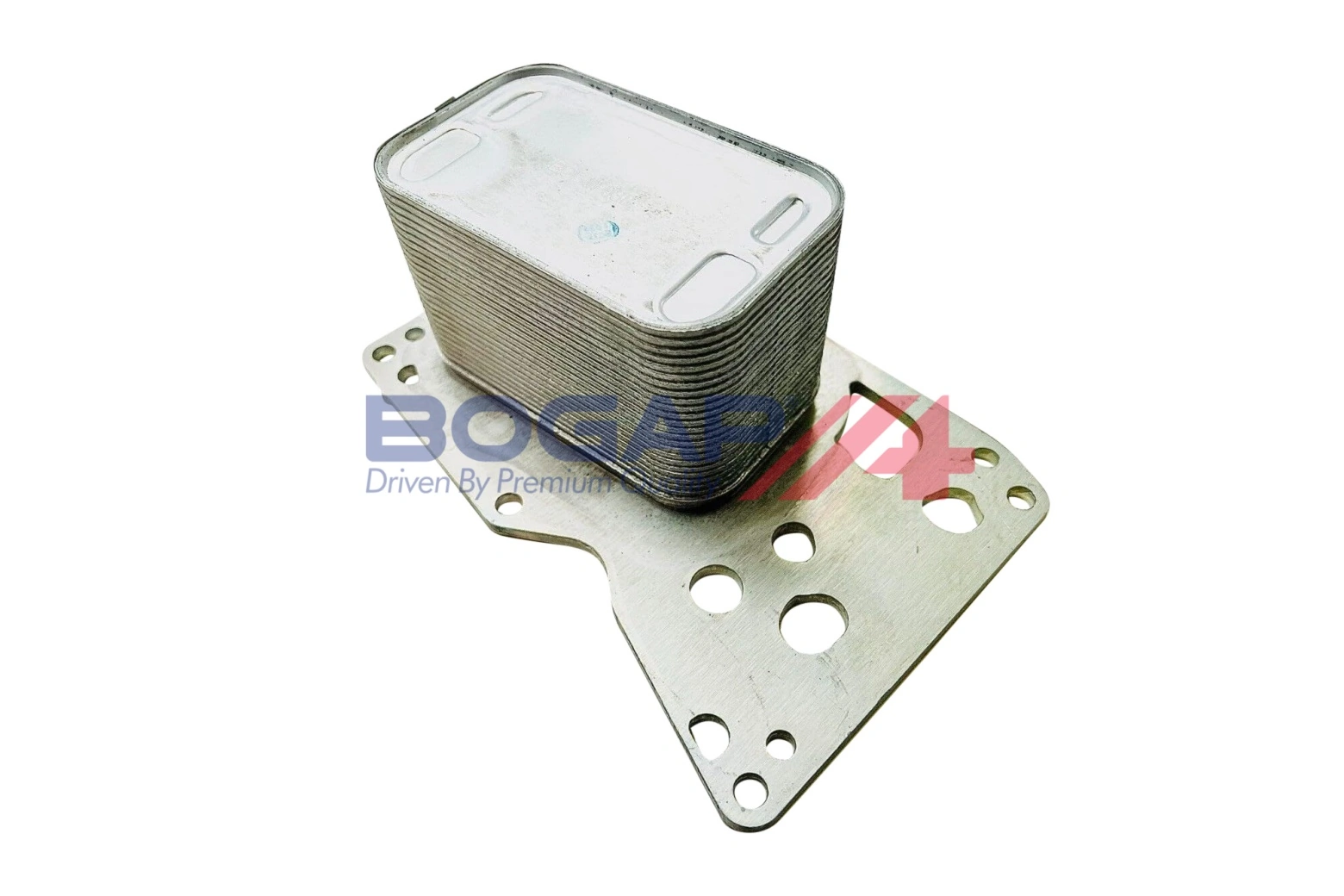 Oil Cooler, engine oil BOGAP Premium B4222130